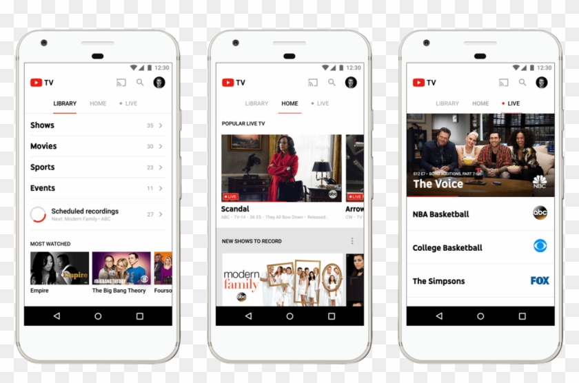 This Means You'll Be Able To Watch Shows Like “the - Youtube Tv Cloud Dvr Clipart