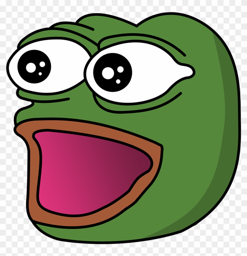 Poggers Emote Clipart
