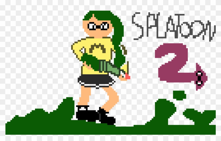 Splatoon 2 - Pixels Arts Splatoon 2 Clipart