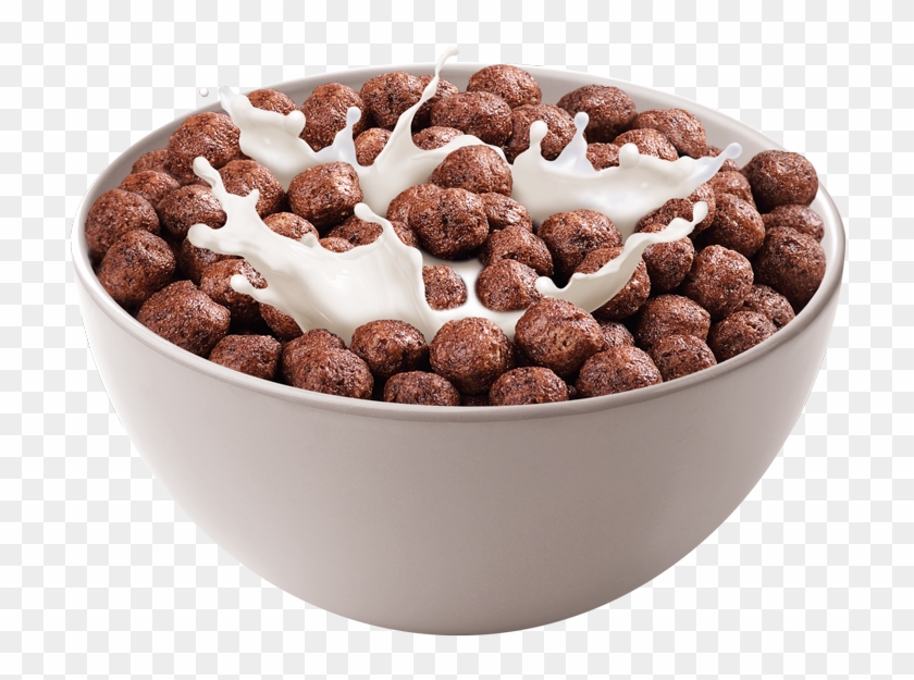 Chocolate Cereal Png - Bowl Of Cereal Png Clipart #180786
