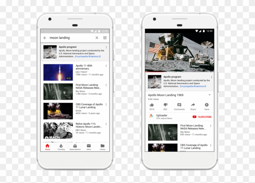 Neal Mohan, Youtube's Chief Product Officer And Robert - Moon Landing Clipart #180922