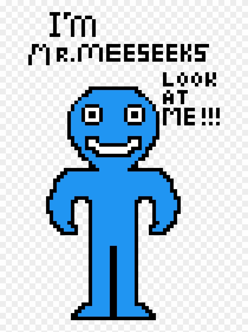 Mr - Meeseeks Clipart