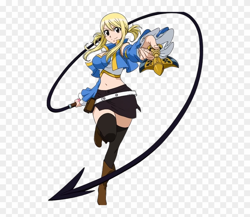 Lucy Heartfilia Is Celestial Wizard With Ten Of The - Lucy Fairy Tail Png Clipart #181028