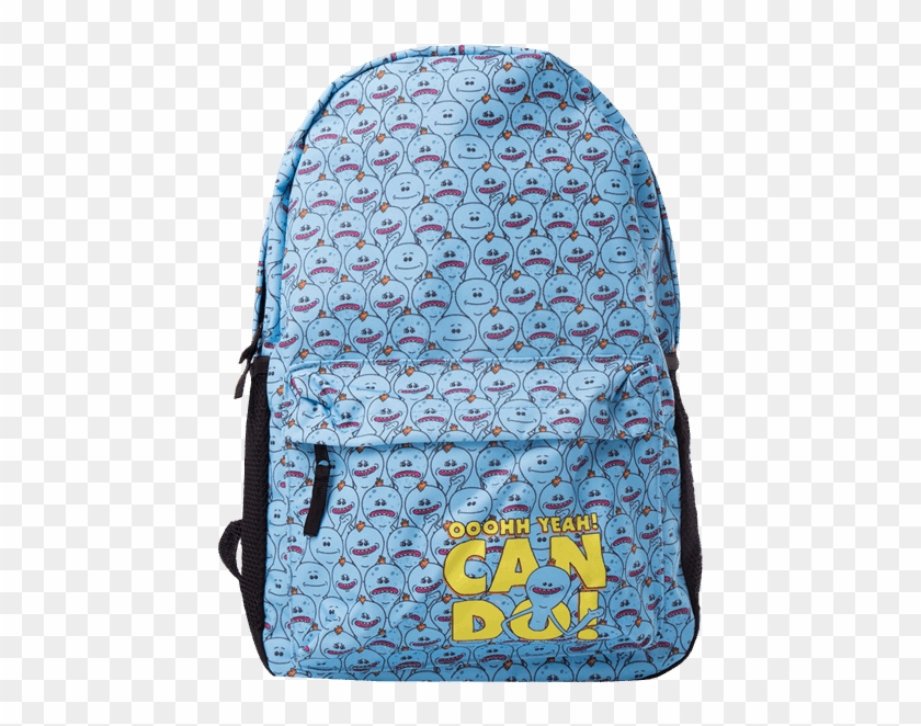 1 Of - Meeseeks Rick And Morty Backpack Clipart #181146