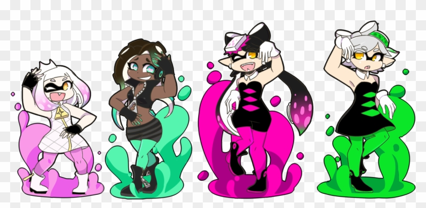 Splatoon 2 Arms The Legend Of Zelda - Splatoon 2 Off The Hook Amiibo Clipart