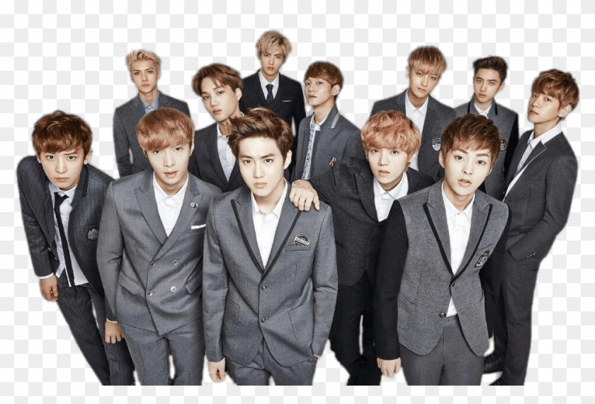 Download - Kpop Group With 12 Members Clipart