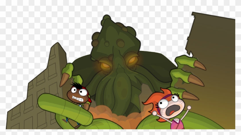 Cthulhu - Poptropica Cthulhu Clipart #181397
