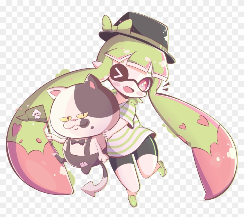 Art Id - - Drawing Splatoon 2 Inkling Girl Clipart