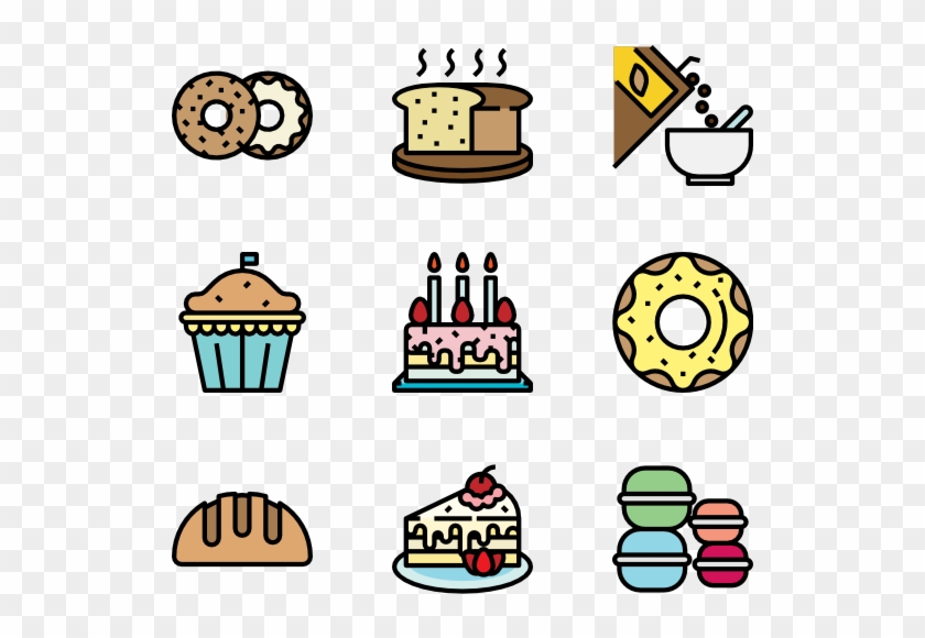 Bakery - Discussion Flat Icon Clipart