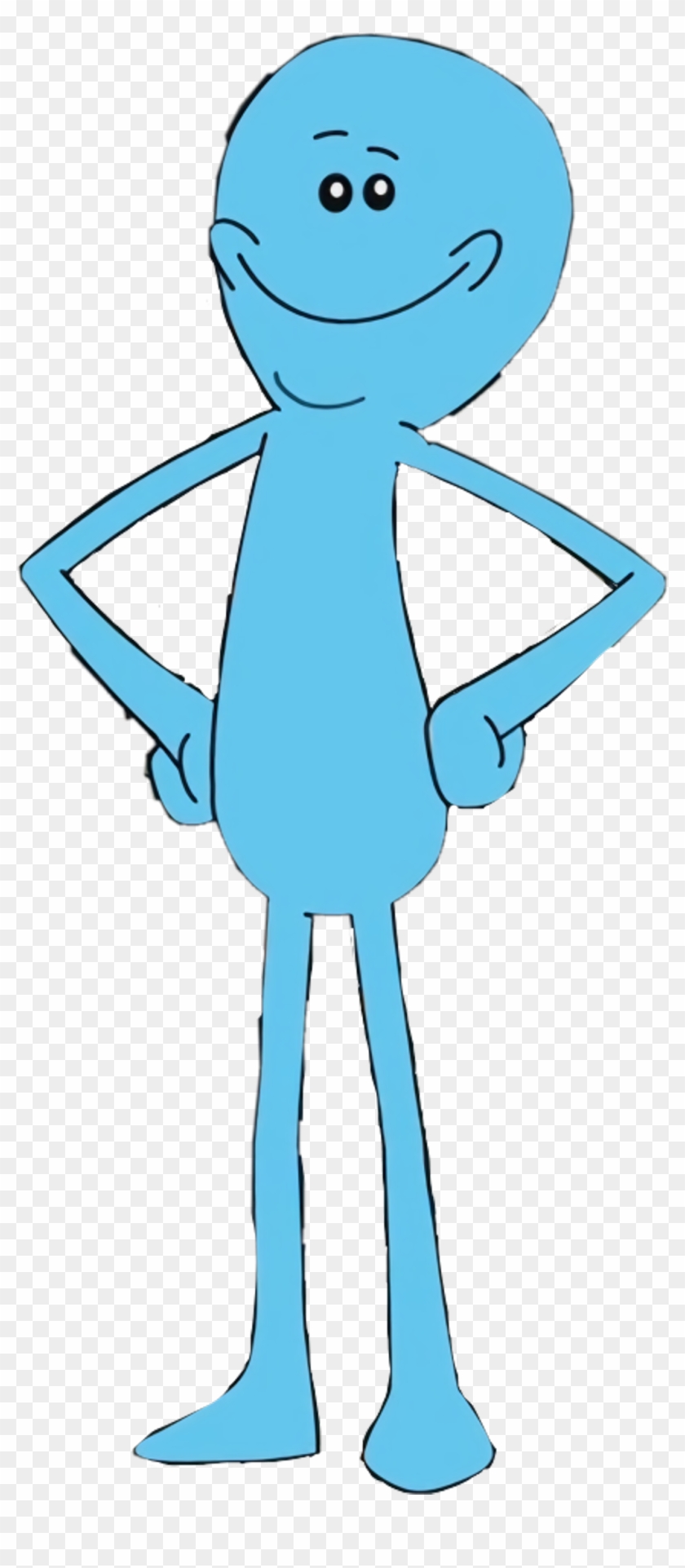 Report Abuse - Purple Mr Meeseeks Clipart
