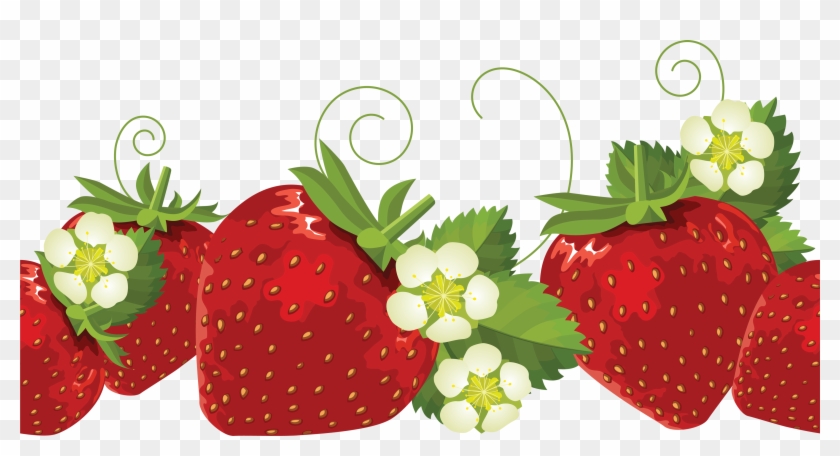 Strawberries Art Png Clipart #181775