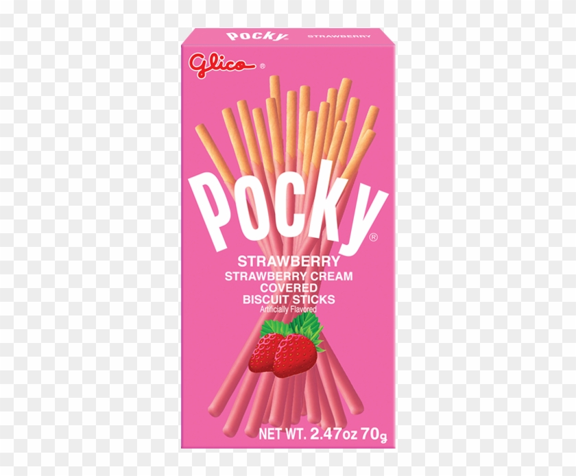 Pocky Strawberry - Pocky Clipart