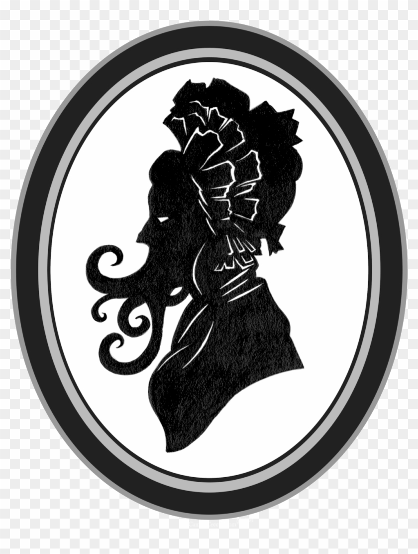 Lady Cthulhu Silhouette Soft Enamel Pin - Art Clipart