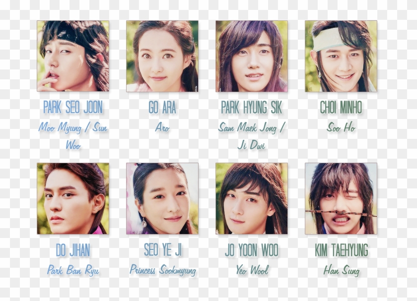 Os40yqx - Hwarang Cast With Name Clipart #182006