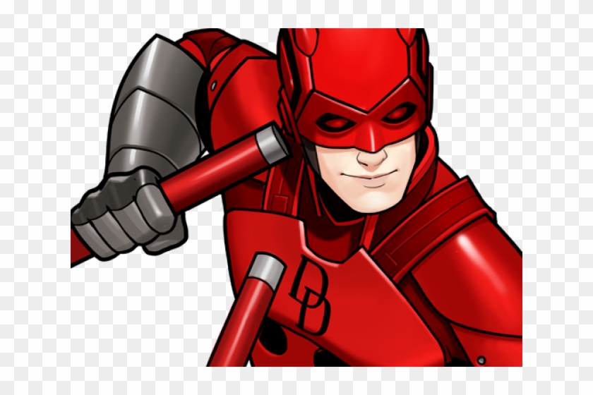 Marvel Daredevil Clipart Daredevil Png - Cartoon Transparent Png