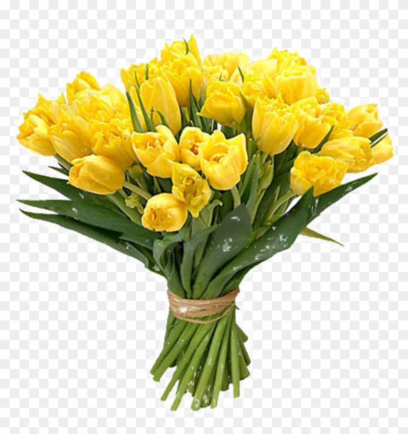 Bouquet Flowers Png - Flowers Bouquet Png Tulip Clipart