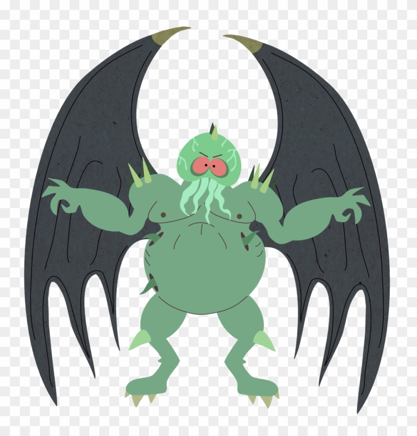How Cthulhu Would Have Looked Like, In South Park Season - Cthulhu South Park Clipart #182416