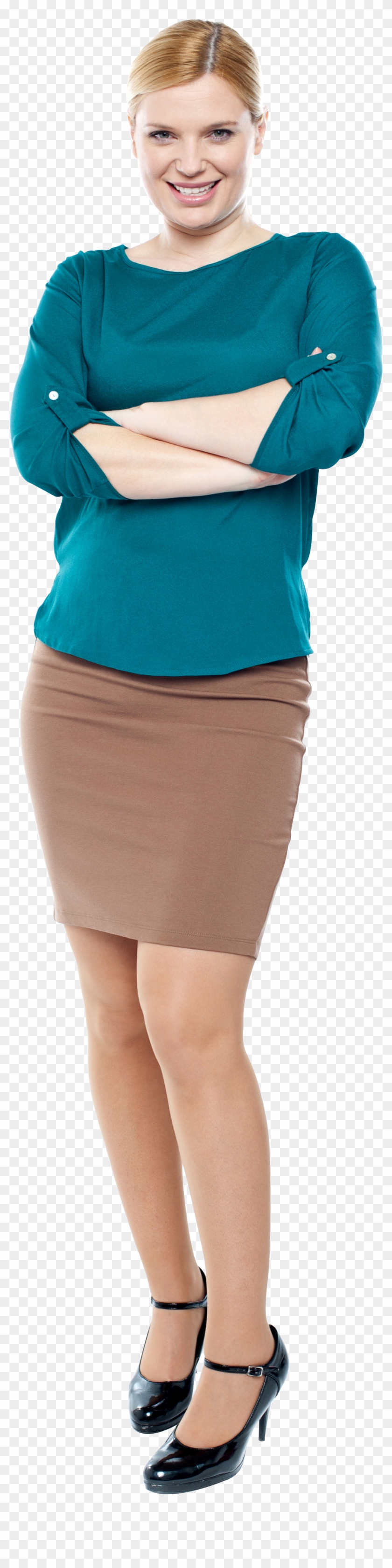 Standing Women - Miniskirt Clipart #182480