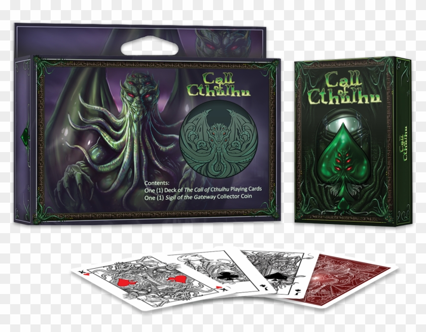 Call Of Cthulhu - Playing Card Clipart #182628