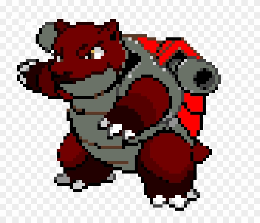 Blastoise - Blastoise Cross Stitch Pattern Clipart #182675