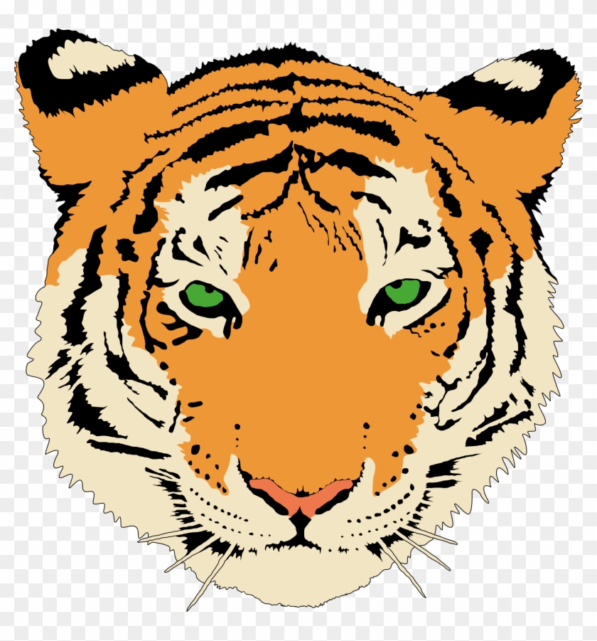 Big Image - India Tiger Clip Art - Png Download #182697
