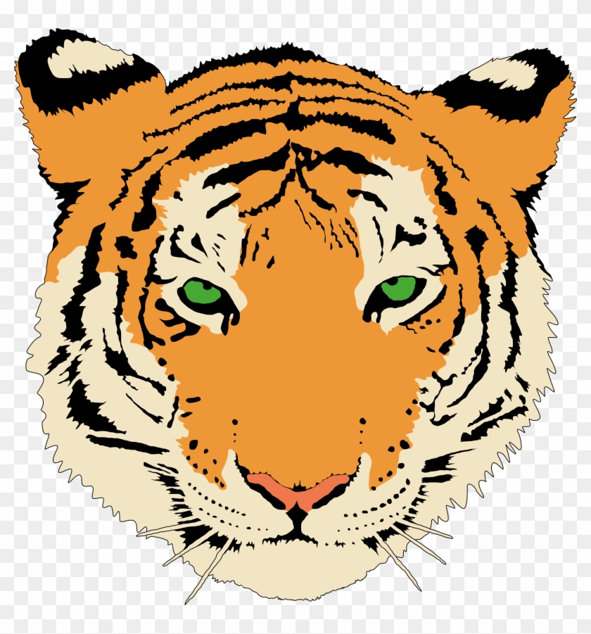 Big Image - India Tiger Clip Art - Png Download