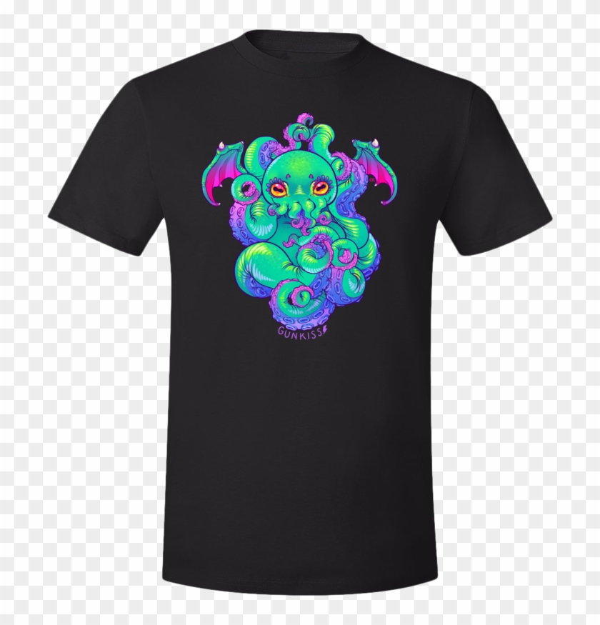 Cthulhu Tee From Gunkiss - Pastel Cthulhu Clipart #182769