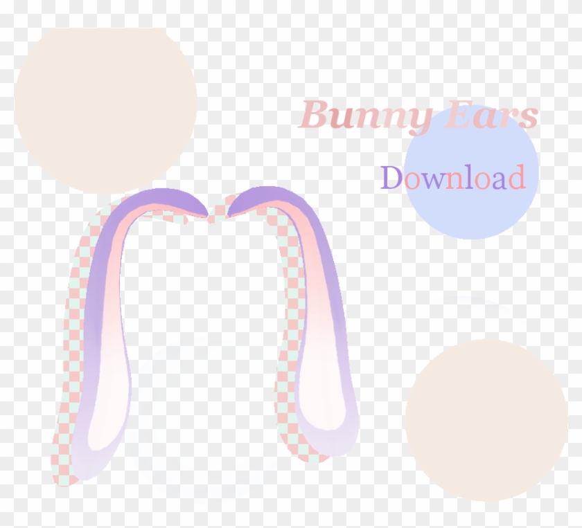 Bunny Ears From Grizzlyluv Picture Source And Download - Mmd Bunny Ears Dl Clipart #183075