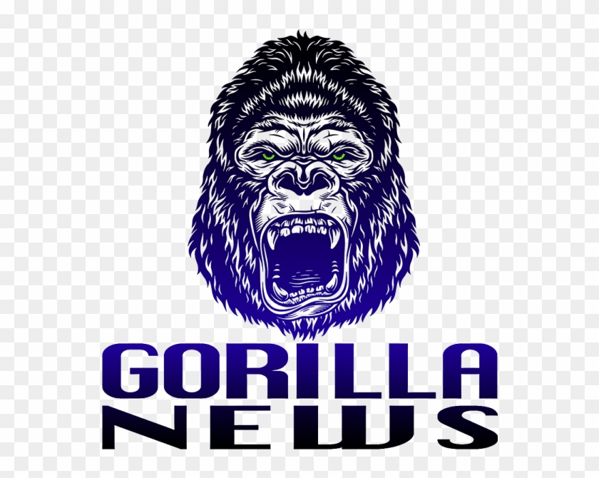 Gorilla News - Gorilla With Crown Tattoo Clipart