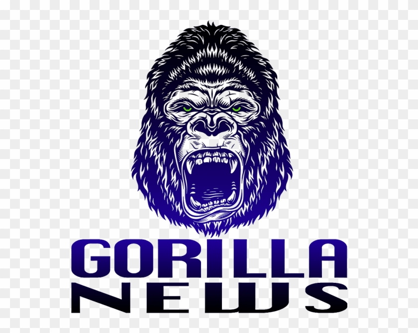 Gorilla News - Gorilla With Crown Tattoo Clipart #183234