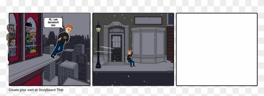 Daredevil Dan - Screen Door Clipart #183281