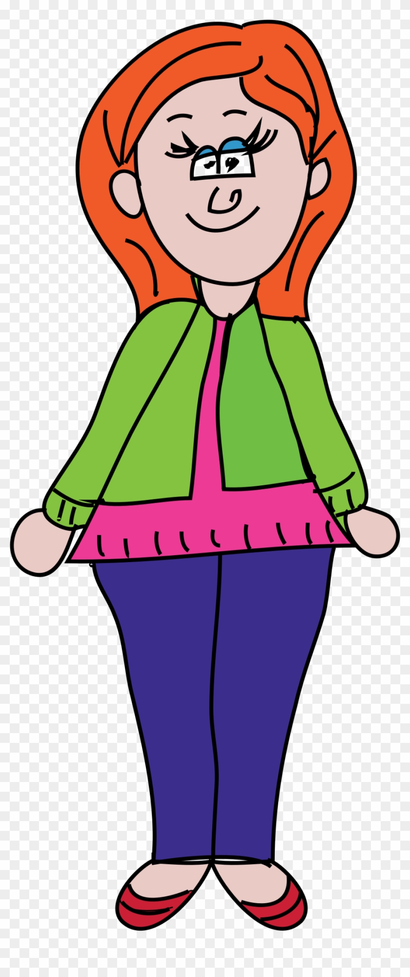 Girl Standing Clipart Woman Png - Woman Standing Clipart Png Transparent Png