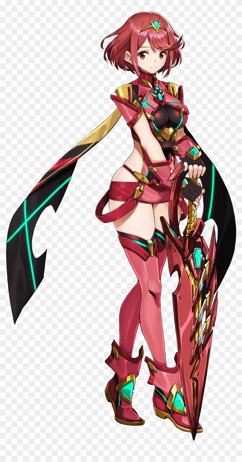 I'm Really Glad I Did - Xenoblade Chronicles 2 Characters Clipart #183900