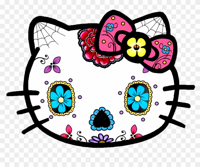 Google Image Result For Http - Sugar Skull Hello Kitty Clipart
