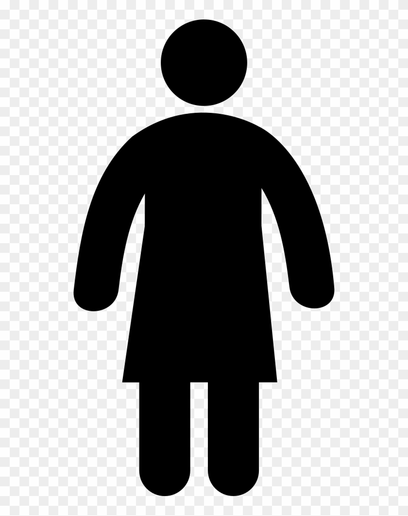 Woman Standing Comments - Illustration Clipart