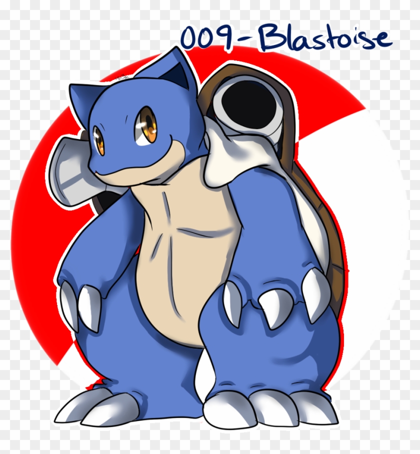 009- Blastoise - Cartoon Clipart
