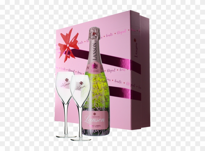 Gift Set Alicante 2 Champagne Flutes - Lanson Clipart #184363