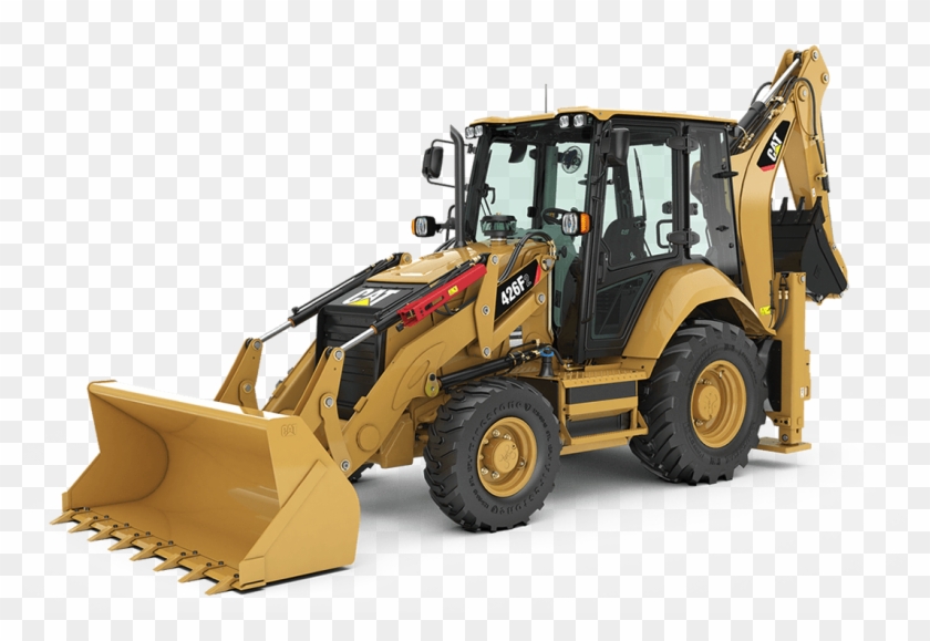 Ute Cat Backhoe Loader - Backhoe Loader Caterpillar 422f Clipart