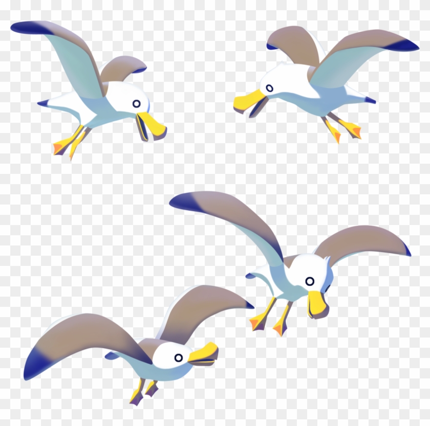 Zelda Wind Waker Seagull Clipart