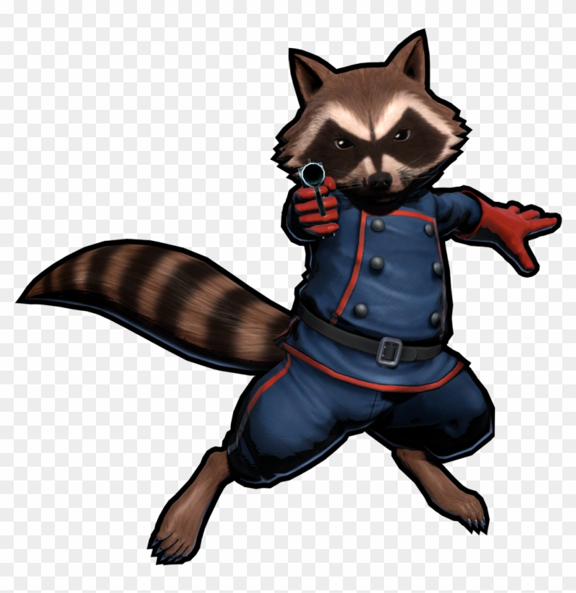 Rocket Raccoon Png Photo - Rocket Raccoon Marvel Vs Capcom 3 Clipart #184599