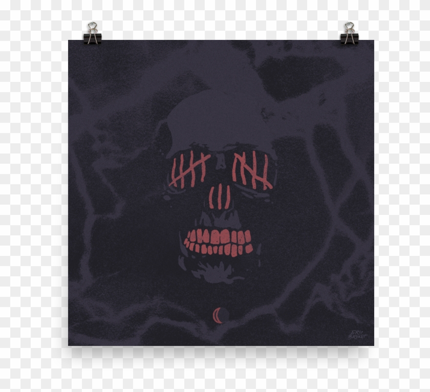Friday The 13th Print , Png Download - Skull Clipart