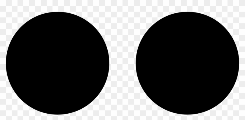 Png File Svg - Two Black Circles Png Clipart