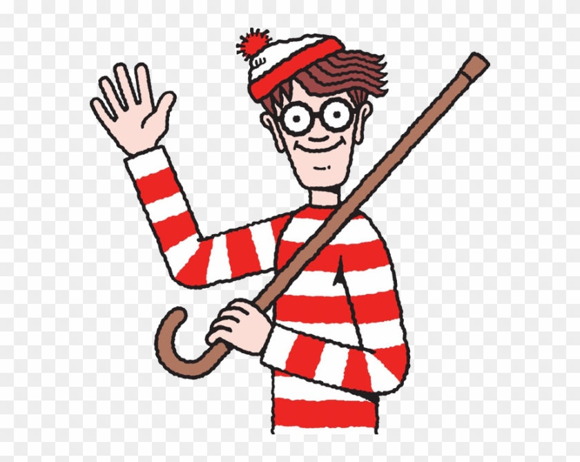 Vosotros Dejéis Por Un Momento Lo Que Estáis Haciendo - Where's Wally Cut Out Clipart