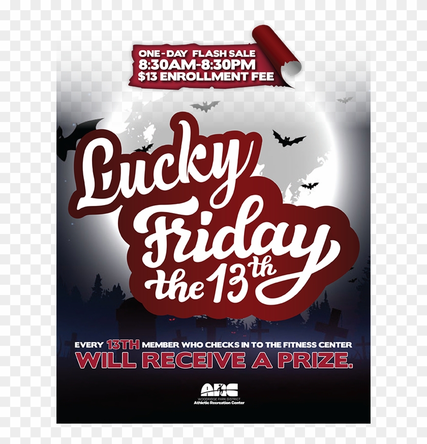 This Friday The 13th Won't Be Scary For Arc Fitness - Friday The 13th Flash Sale Clipart