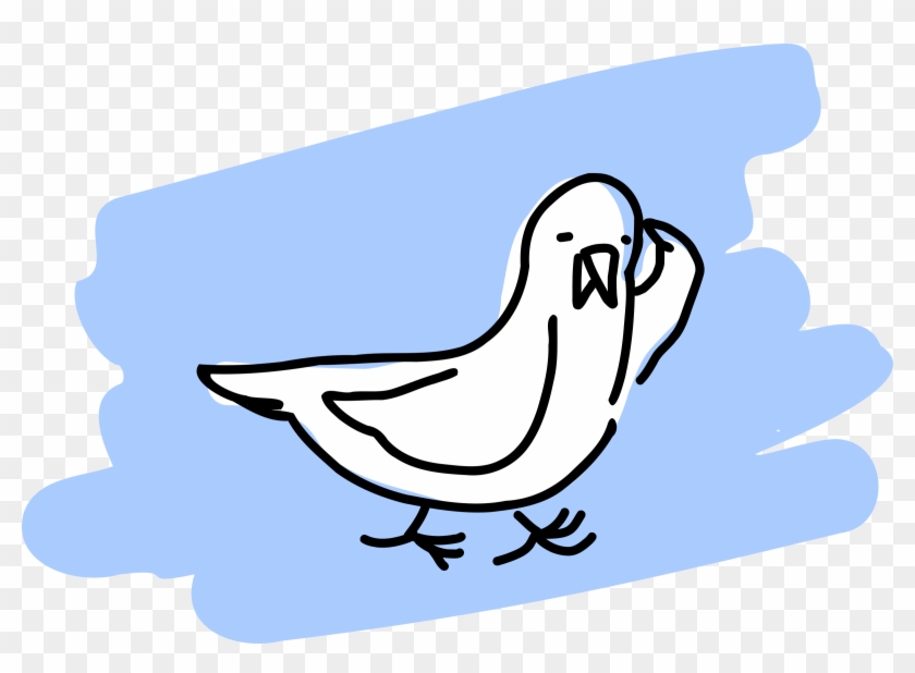 Clipart Seagull - Clip Art - Png Download