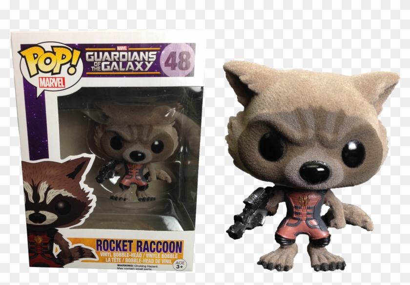 Sdcc Flocked Ravager Rocket Raccoon Preorder Now - Rocket Raccoon Pop Vinyl Clipart #184880