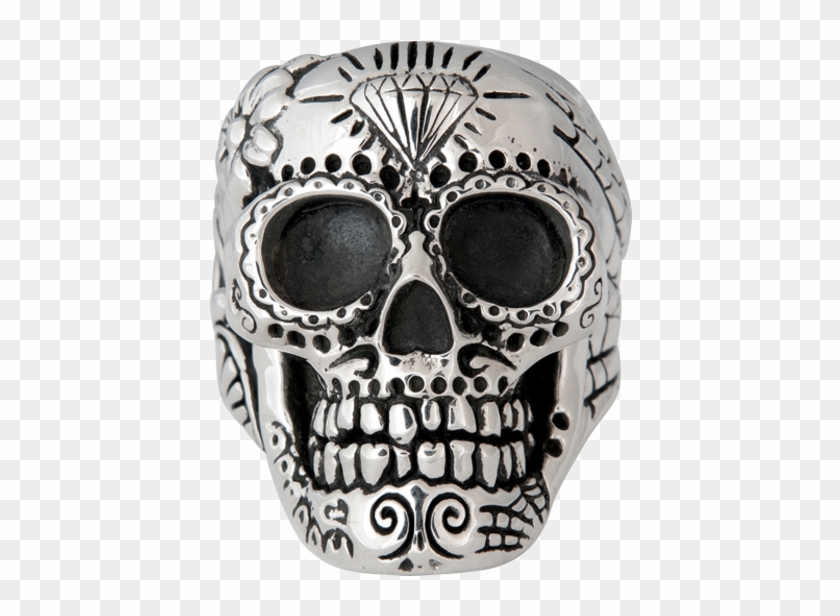 Se-12523 - Кольцо С Черепом Png Clipart