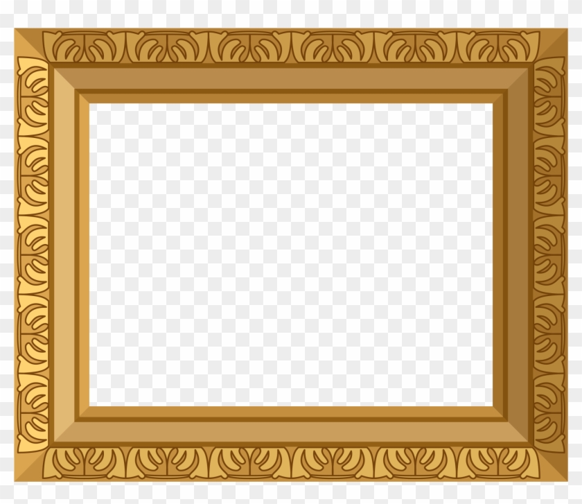 Golden Frame Png Free Download1 - Golden Photo Frame Png Clipart
