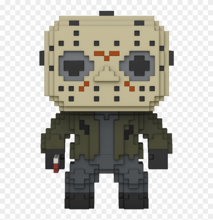 Friday The 13th - 8 Bit Jason Pop Clipart #185307