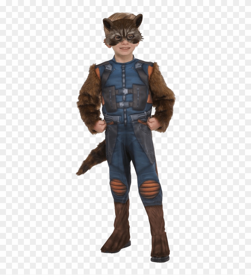Toddler Rocket Raccoon Costume - Rocket Guardianes De La Galaxia Disfraz Clipart